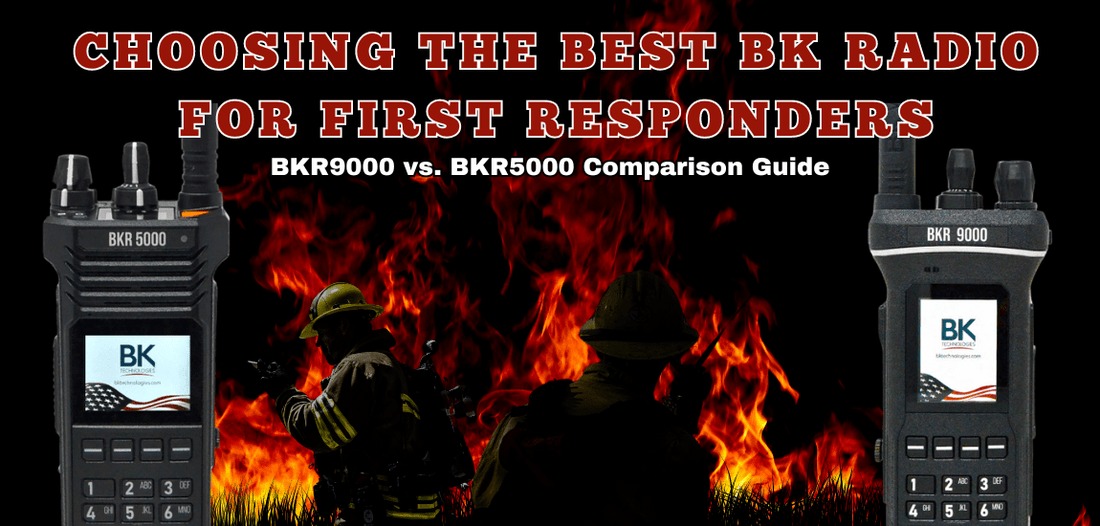 BKR 5000 or BKR 9000? Full Guide to BK Public Safety Radios - 49er Communications