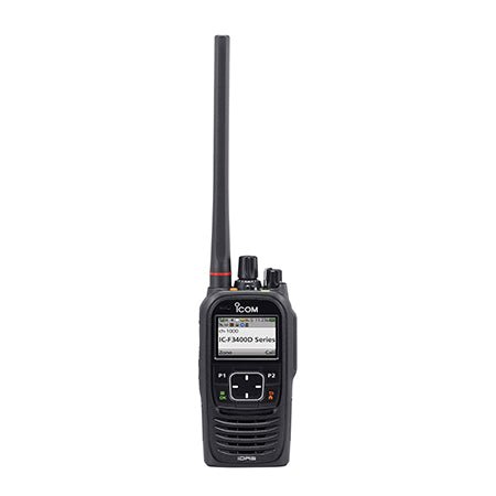 iCOM IC - F3400 & IC - F4400 Series Handheld Digital Radios - 49er Communications - iCOM