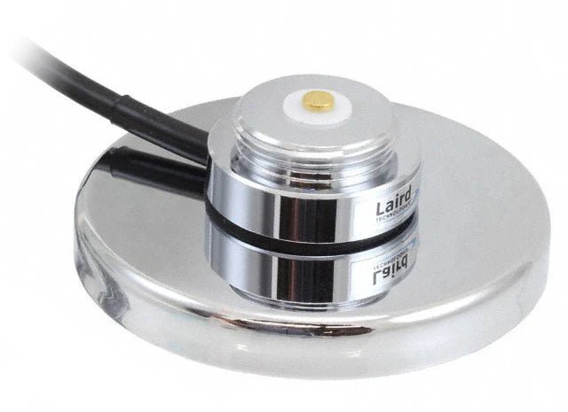 Laird G8BI Magnetic NMO Mount – 12' Coax, BNC Male Connector - 49er Communications - Laird