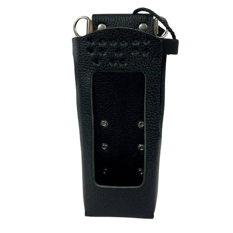 Leather Holster for BKR5000 – Open Keypad, D - Ring Belt Loop - 49er Communications - 49er Communications
