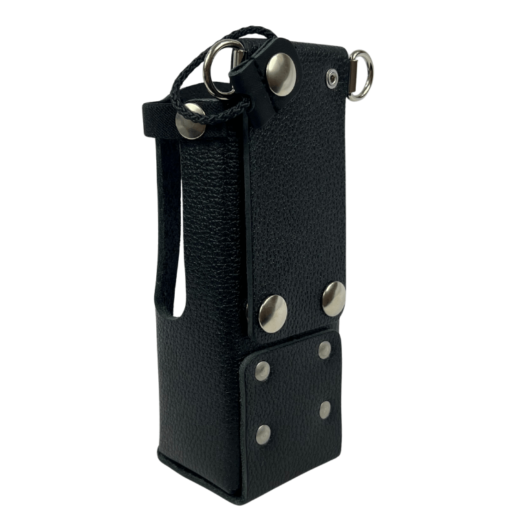 Leather Holster for BKR5000 – Open Keypad, D - Ring Belt Loop - 49er Communications - 49er Communications