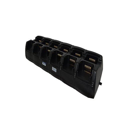 12 - Bay Multi Position Desktop Radio Charger for BKR5000 Radios - 49er Communications - 49er Communications