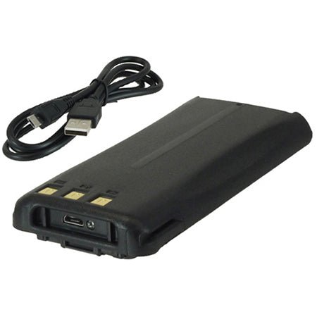 1900 mAh, Li - Ion Rechargeable Battery for Kenwood NX240, TK2312, & NXP1202AV Series Radios - 49er Communications - BadAss