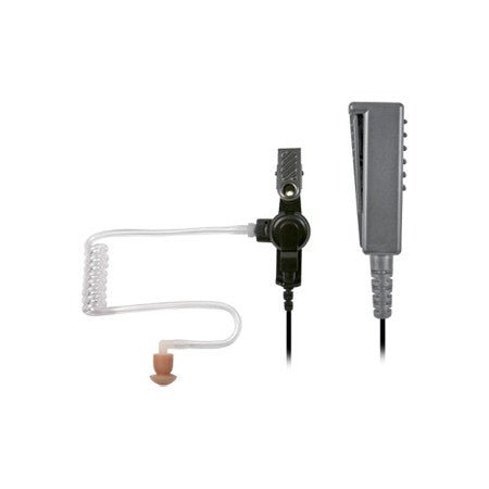 2 - Wire Surveillance Mic, Acoustic Tube Ear Piece for iCOM IC - F30/31/40/50/60/70/80 - 49er Communications - Miner Mic