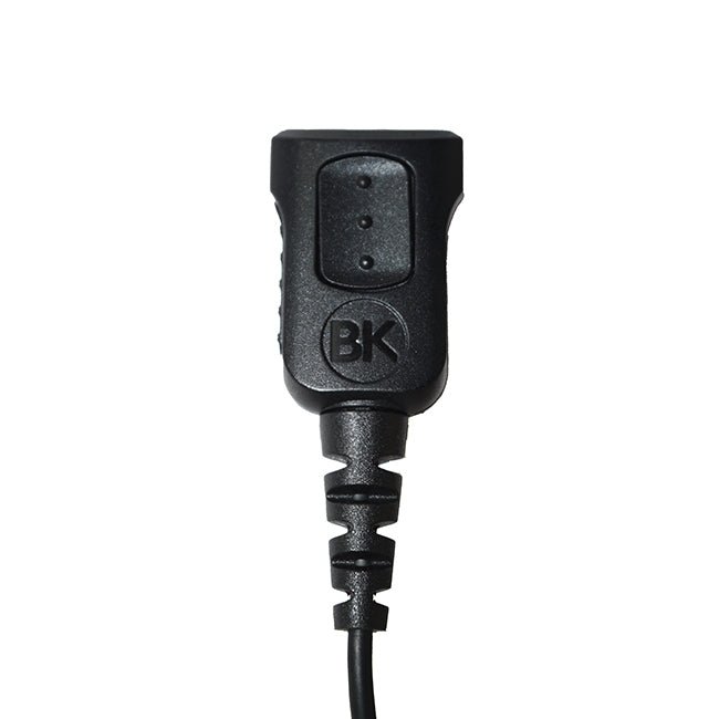 2 - Wire Surveillance Mic with Acoustic Tube Earpiece for BKR Series Radios - 49er Communications - BK Technologies