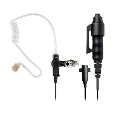 3 - Wire Surveillance Mic for Motorola APX1000, XPR7550 & DP4400 Series Portables - 49er Communications - Miner Mic