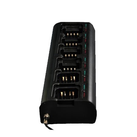 6 - Bay Desktop Charger, LAA0380P for DPH, GPH - 49er Communications - BK Technologies