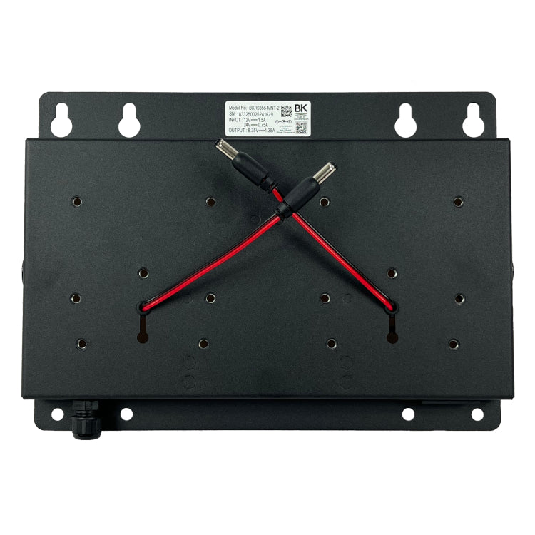 BKR0355-MNT-2 Dual Charger Mounting Bracket, front view
