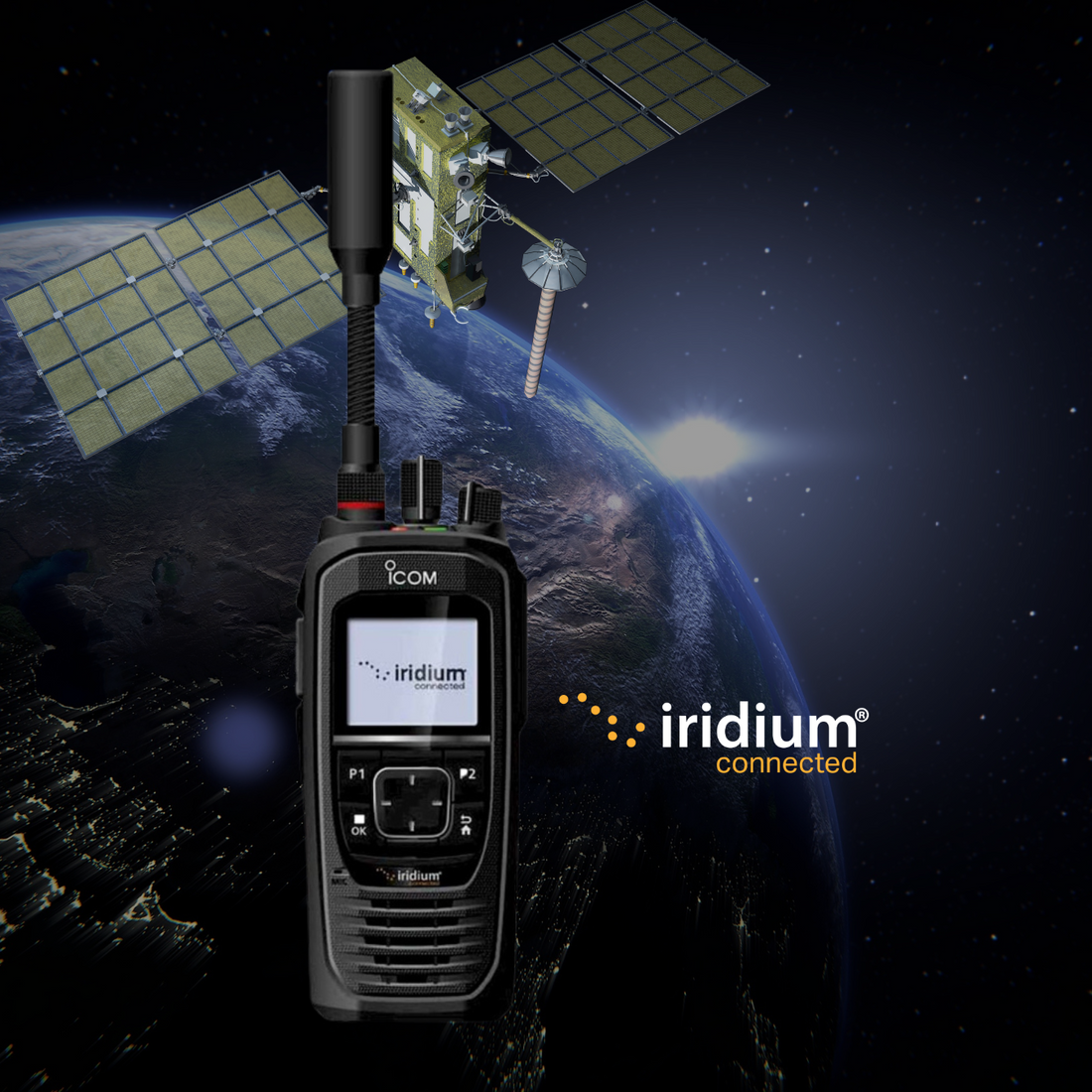IC-SAT100 - Satellite Radio