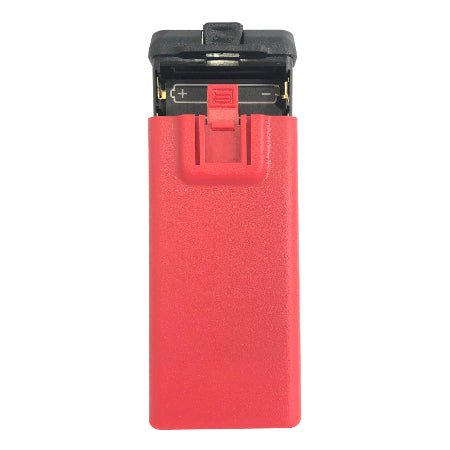 AA Battery Clamshell for KNG& KNG2 Series Radios, BadAss Red - 49er Communications - BadAss