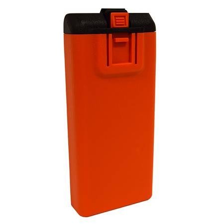 AA Battery Clamshell for KNG Series Radios, BadAss Orange - 49er Communications - BadAss