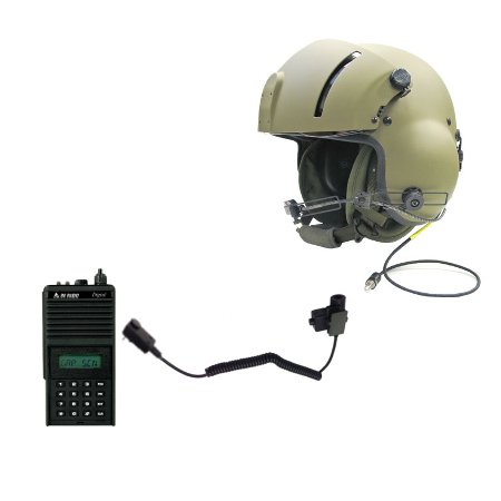 Aviation Flight Helmet Adapter for DPH, GPH Series Radios - 49er Communications - 49er Communications