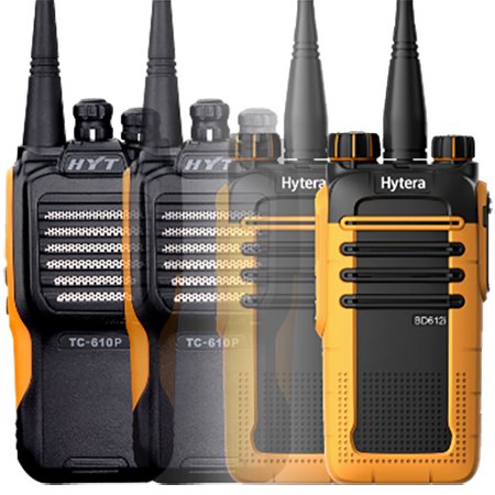 BD612i Washable Handheld DMR Radio - 49er Communications - Hytera