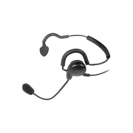 Behind The Head Lightweight Headset for DPH, GPH - DISCONTINUED - 49er Communications - Miner Mic