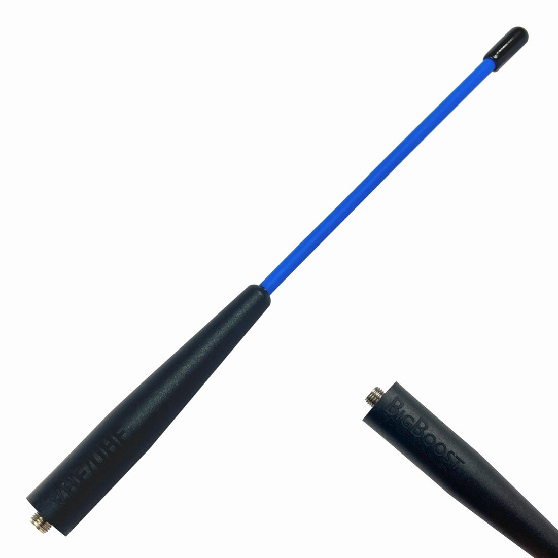 BigBoost Dual Band 9 Inch Antenna (VHF 148 - 174 & UHF 400 - 470) for BKR & Motorola Radios - 49er Communications - BigBoost