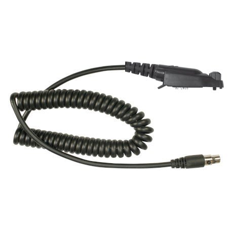 BTH Dual Muff Headset for Motorola EX500, GL2000, GP388 & Relm RPU/V7500 Series Portables - 49er Communications - Miner Mic