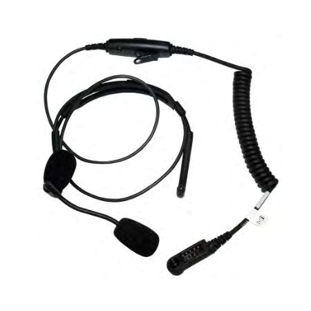 BTH Headset, Boom Mic, In - Line PTT, XL - AE2G for Harris XL - 200P - 49er Communications - Harris