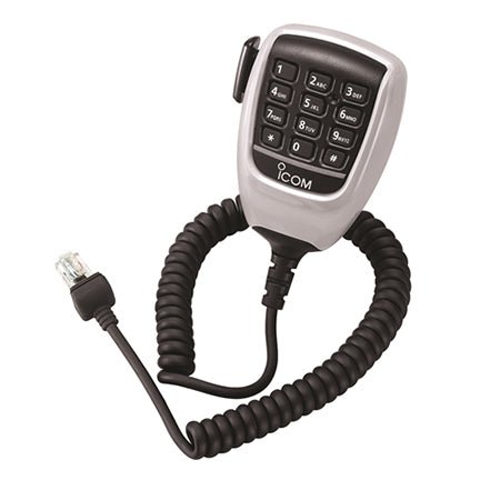 DMTF Mic, HM148T for All iCOM Dash & Remote Mount Mobile Radios - 49er Communications - iCOM