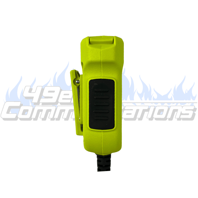 Fire Speaker Microphone (BKR0206) - High Heat Rated, Emergency Button - 49er Communications - BK Technologies