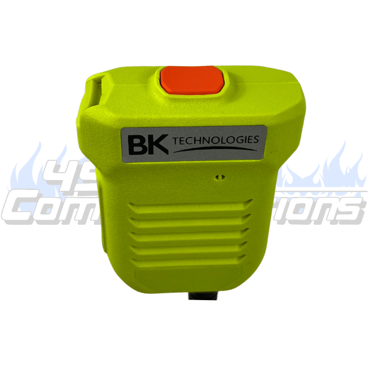 Fire Speaker Microphone (BKR0206) - High Heat Rated, Emergency Button - 49er Communications - BK Technologies