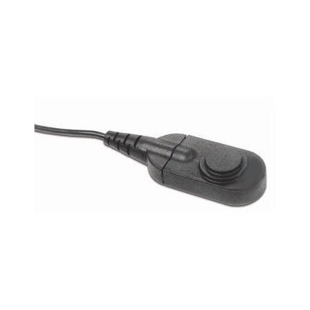 Flat PTT, KAA0226F for use with KAA0226 3 - Wire Mics - 49er Communications - BK Technologies