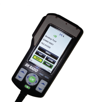 Handheld Control Head, KAA0670 for KNG-M & BKR9500 Series Radios - 49er Communications - BK Technologies