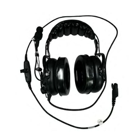 Heavy Duty OTH Headset, In Line PTT, XL - AE1R for Harris XL - 200P, XL - 150P Series Radios - 49er Communications - Harris