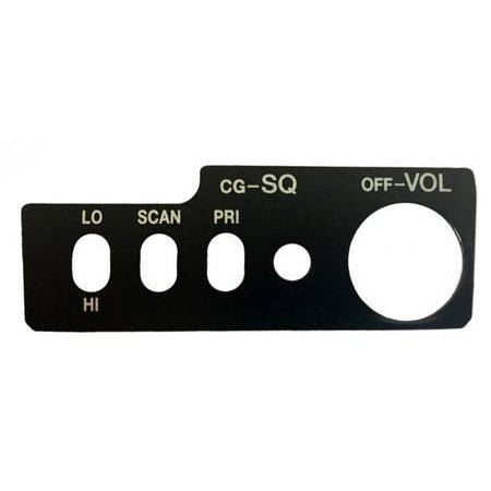 Hi - Lo/SCN/PRI Top Plate Inlay - DPH, GPH, EPH, CMD - 49er Communications - BK Technologies