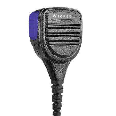 High Performance, Mid - Size Speaker Mic for Alpha 1 - 49er Communications - Wicked Technology