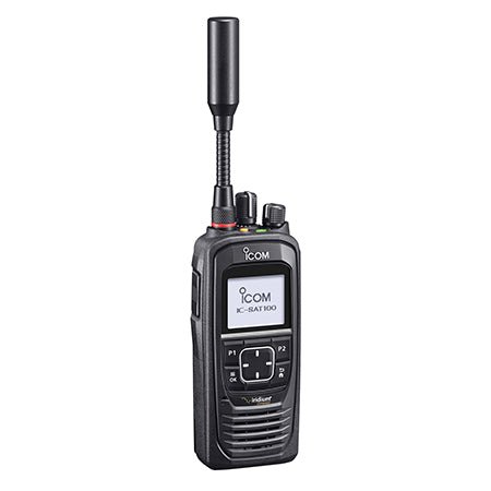 IC - SAT100 iCOM Iridium Satellite Handheld Radio - 49er Communications - iCOM