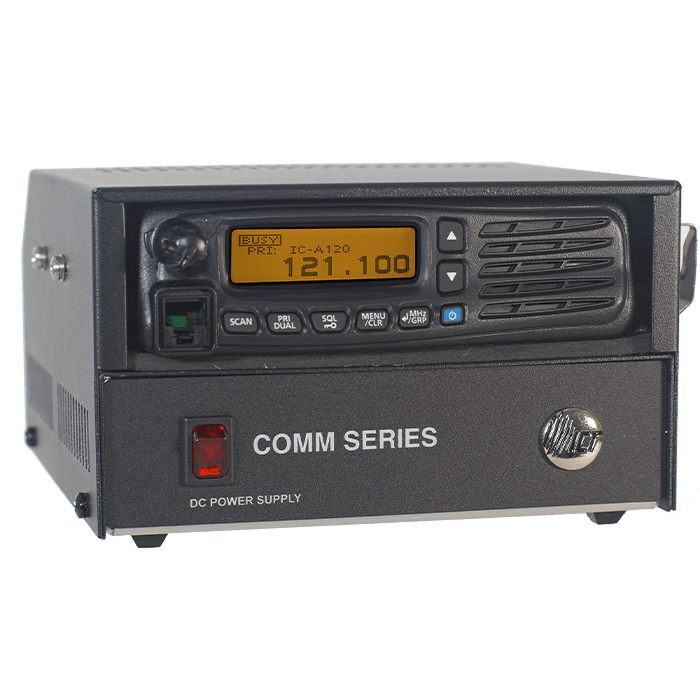iCOM A120B Air Band Base Station Radio – VHF 118–136.99 MHz, 200