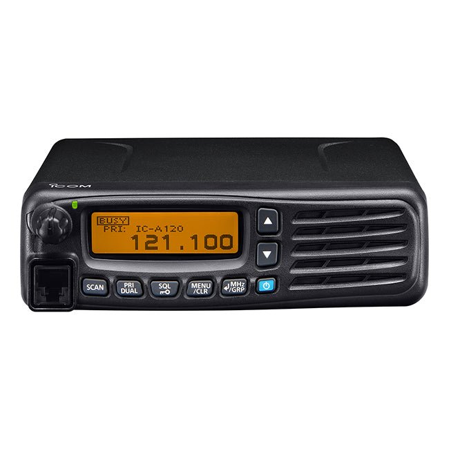 Icom IC-A120 Air Band Mobile Dash Mount Radio – Professional