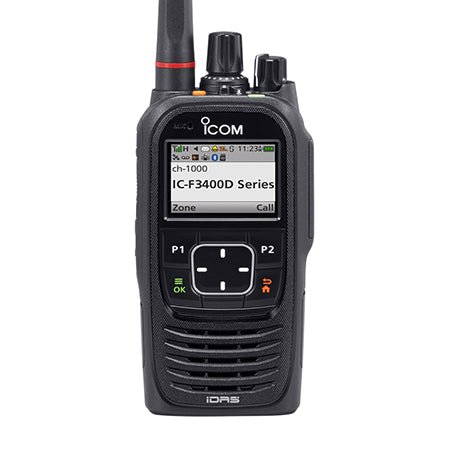 iCOM IC - F3400 & IC - F4400 Series Handheld Digital Radios - 49er Communications - iCOM