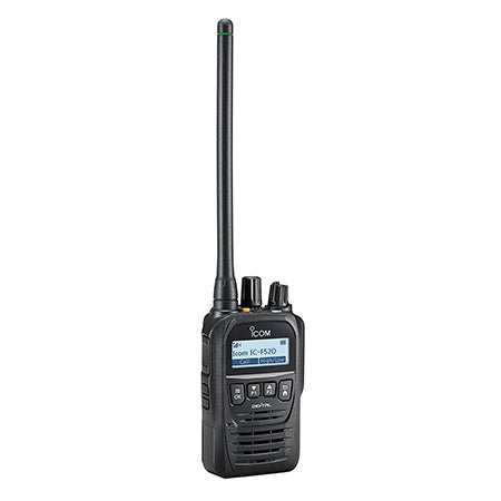 iCOM IC - F52D & IC - F62D/UL Series Handheld Digital Radios - 49er Communications - iCOM