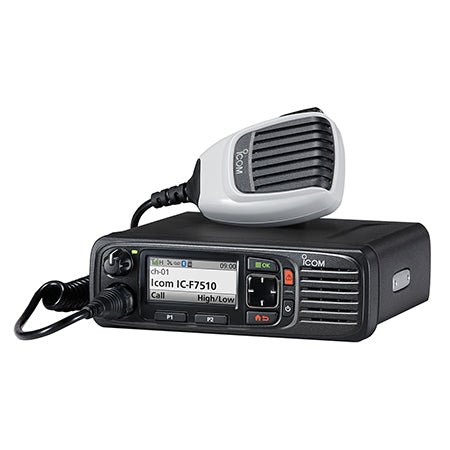 iCOM IC - F7510 & IC - F7520 Dash Mount Mobile Radios - 49er Communications - iCOM