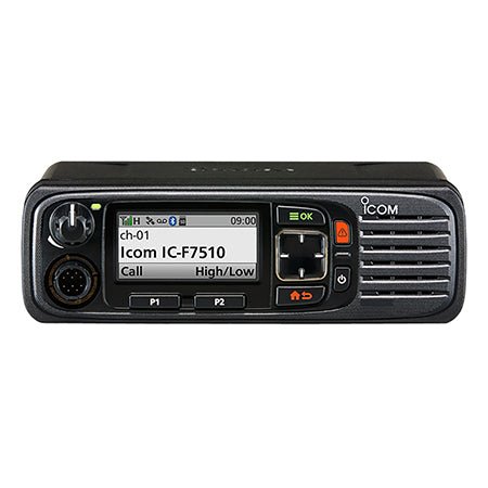 iCOM IC - F7510 & IC - F7520 Dash Mount Mobile Radios - 49er Communications - iCOM