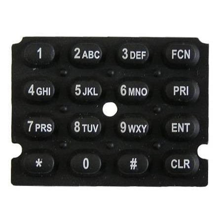 Keyboard/Display Assembly Silicon Numbered Keypad - DPH - CMD, GPH - CMD - 49er Communications - BK Technologies