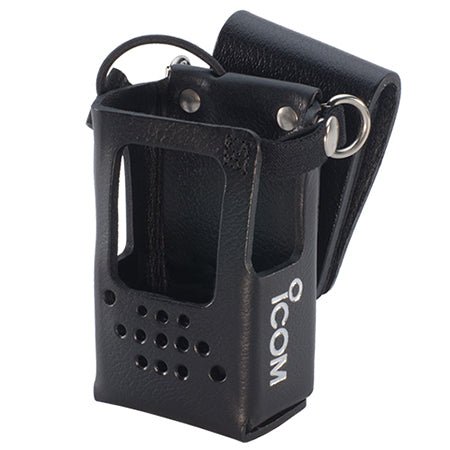 Leather Holster, LCF1052S for iCOM IC - F52D & IC - F62D Radios - 49er Communications - iCOM