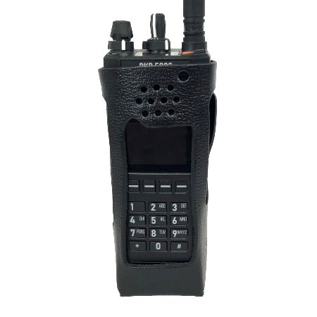 Leather Holster, Open Keypad, BKR0421 for BKR5000 Portable Radios - 49er Communications - BK Technologies