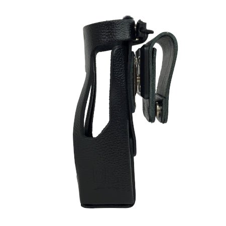 Leather Holster, Open Keypad, BKR0421 for BKR5000 Portable Radios - 49er Communications - BK Technologies