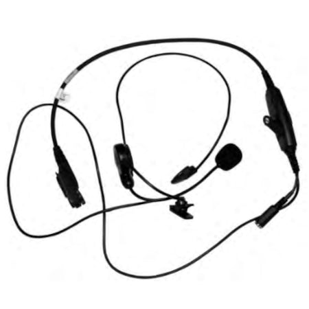 Lightweight BTH Headset, Dual Ear, XL - AE2D for Harris XL - 200P - 49er Communications - Harris