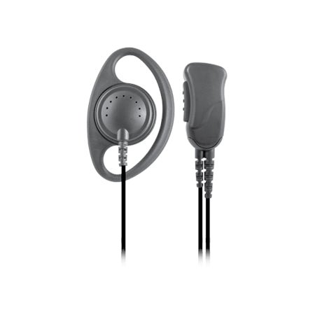 Medium duty lapel mic with Open D - Loop with Hytera 2 - Pin Connector - 49er Communications - Miner Mic