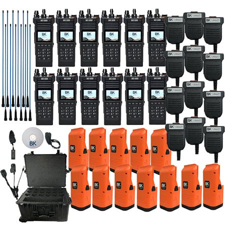 NIFC Incident Command Communication Package with BKR5000 Radios - 49er Communications - 49er Communications