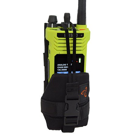 Nylon Holster for BKR5000 Series Radios Compatible with Rechargeable and Clamshell Batteries - 49er Communications - Mystery Ranch