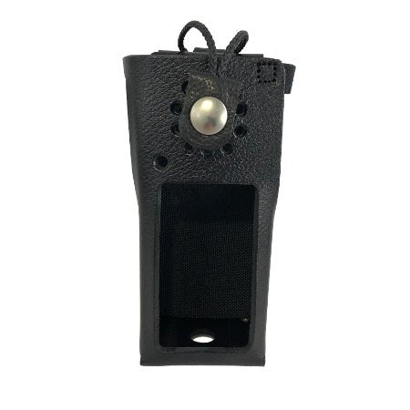 Open Front Leather Holster with Swivel Belt Loop for KNG - 49er Communications - 49er Communications