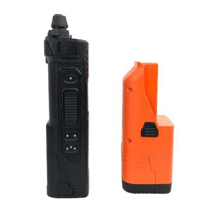 Orange AA Battery Clamshell, BKR0120 for BKR5000 Portable Radios - 49er Communications - BK Technologies