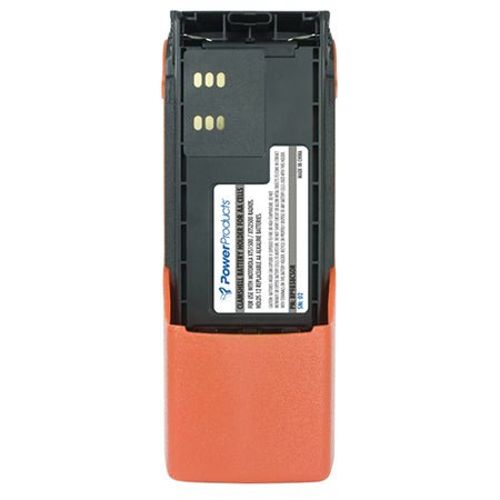 Orange Clamshell Battery for Motorola HT750, MTX900, & PRO5150 Series Portables - 49er Communications - BadAss