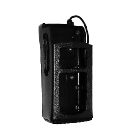 Premium Leather Holster with Swivel, XL - HC4K for Harris XL - 200P & XL - 185P Radios - 49er Communications - Harris