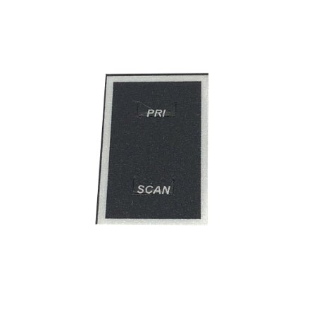 PRI, SCAN Toggle Switch Inlay, 2509 - 30992 - 200 for KNG - 49er Communications - BK Technologies