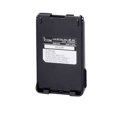 Replacement Rechargeable BP227 Battery for iCOM IC - F5/F6 Radios - 49er Communications - iCOM